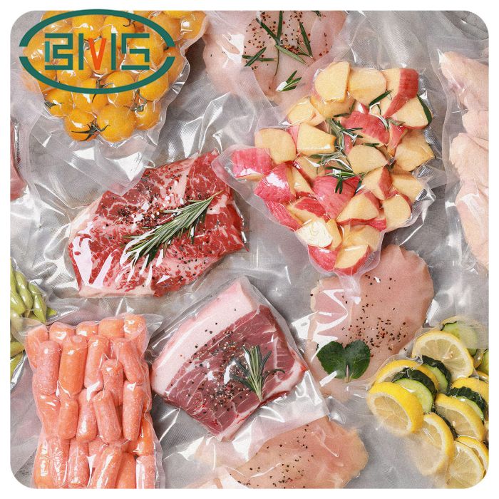 Buste di plastica sottovuoto per imballaggio alimentare