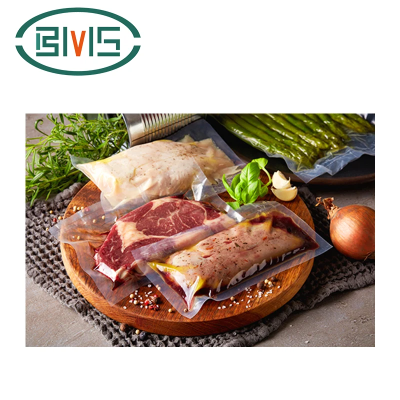 Busta sottovuoto per il confezionamento della carne